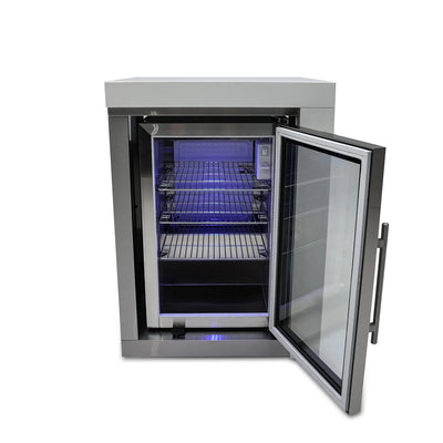 Mont Alpi Outdoor Refrigerator Cabinet Module - Stainless Steel - MASFM