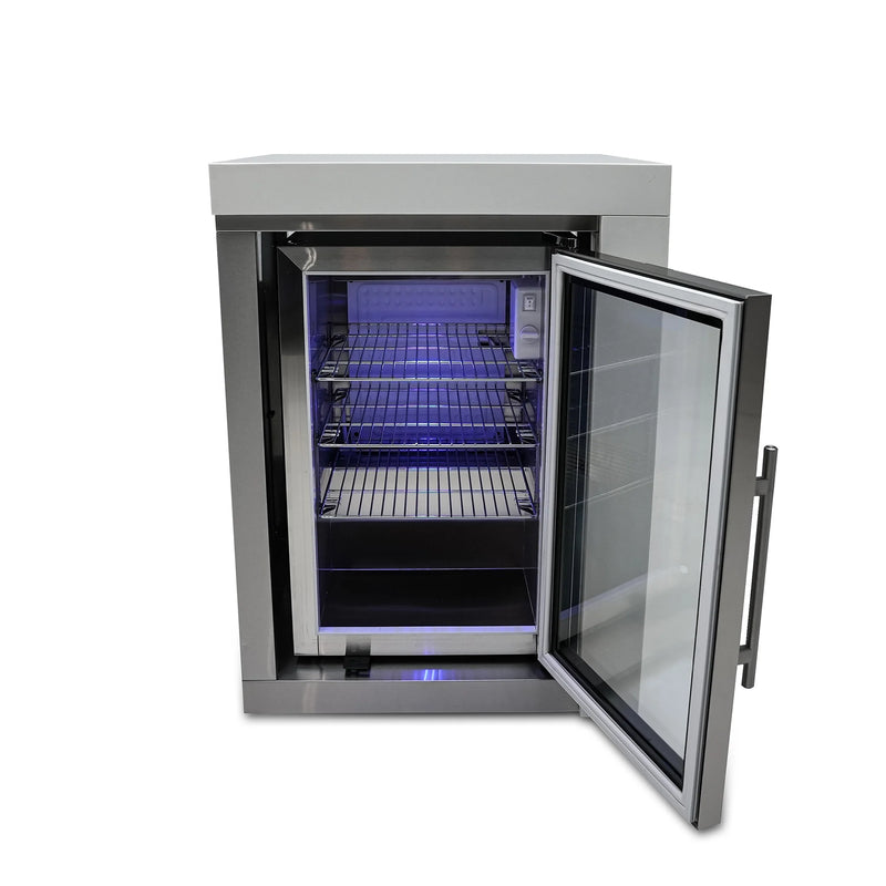 Mont Alpi Outdoor Refrigerator Cabinet Module - Stainless Steel - MASFM